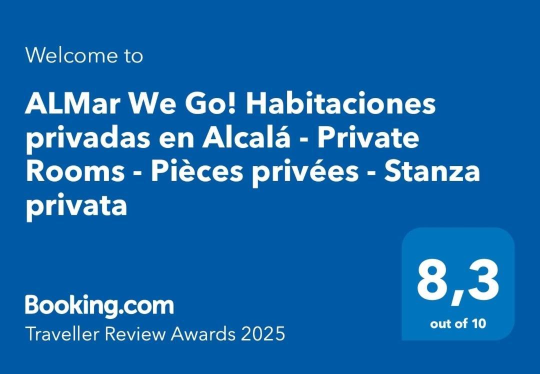 Almar We Go! Habitaciones Privadas En Alcala - Private Rooms - Pieces Privees - In Shared Apartment Ngoại thất bức ảnh