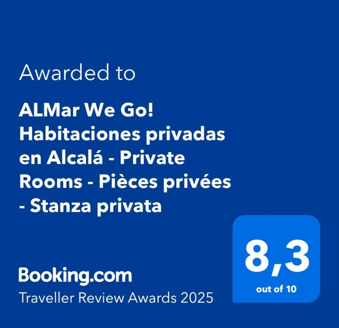 Almar We Go! Habitaciones Privadas En Alcala - Private Rooms - Pieces Privees - In Shared Apartment Ngoại thất bức ảnh